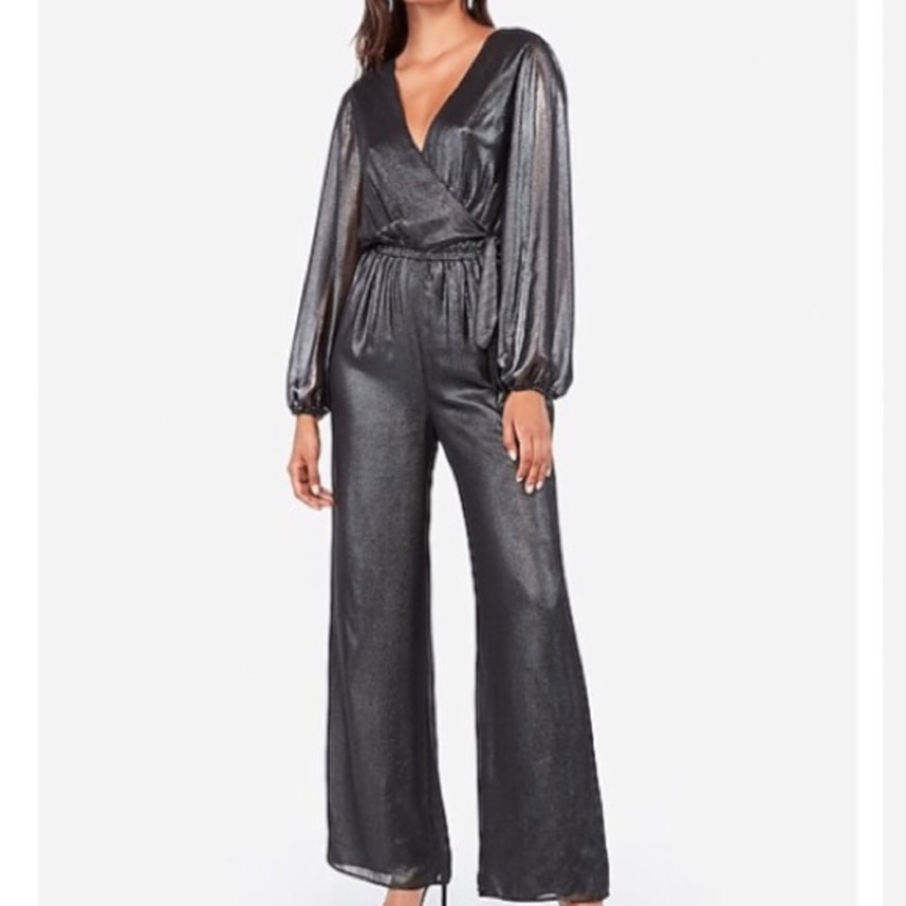 New Express Metallic Jumpsuit
